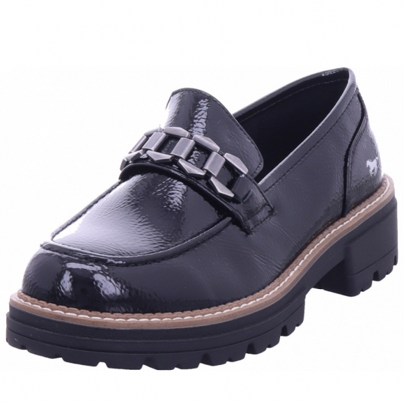 Mustang Slipper in schwarz