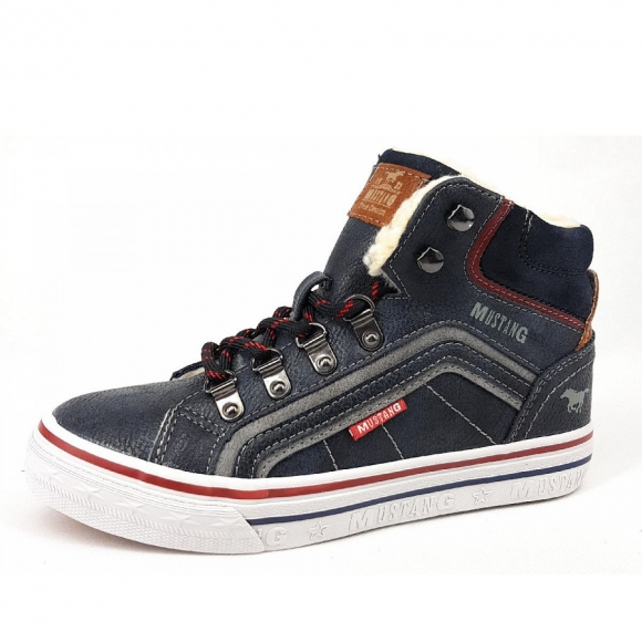 Mustang Stiefel in navy