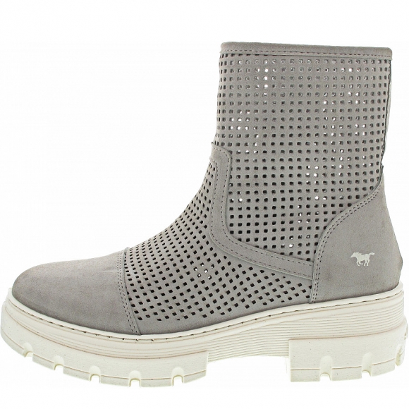 Mustang Boots in hellgrau