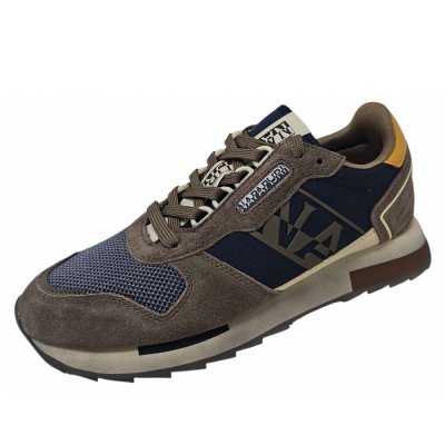 Napapijri Virtus Sneaker in brown navy Napapijri Virtus Sneaker in brown navy