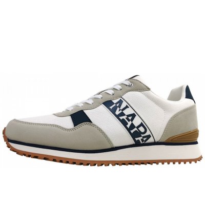 Napapijri Cosmos sportlicher Schnürer in white/navy Napapijri Cosmos sportlicher Schnürer in white/navy