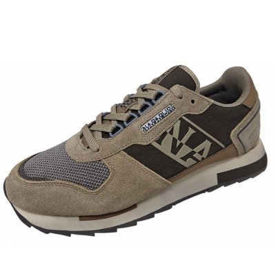 Napapijri Virtus Sneaker in brown tabacco Napapijri Virtus Sneaker in brown tabacco