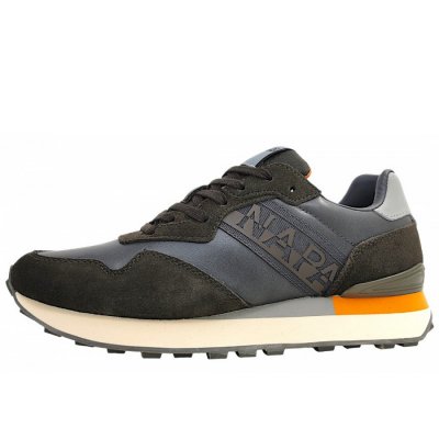 Napapijri F5Cork01/SUP sportlicher Schnürer in Grey/Brown MZ11 Napapijri F5Cork01/SUP sportlicher Schnürer in Grey/Brown MZ11