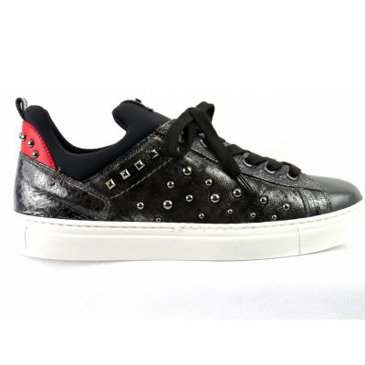 Nero Giardini Crack steel Sneaker in grau
