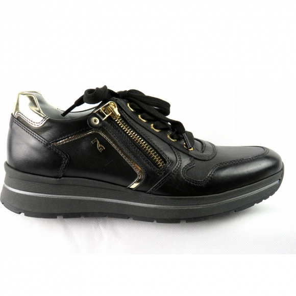 Nero Giardini schwarz Schmuck gold Sneaker in schwarz gold