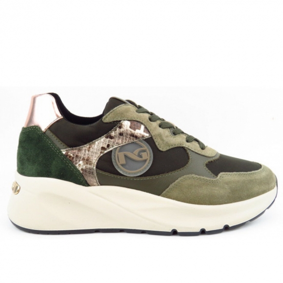 Nero Giardini New Bomber verdone Sneaker in grün kombi