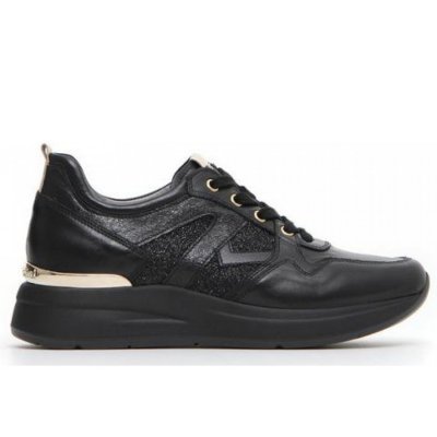 Nero Giardini Rock nero/platin Sneaker in schwarz/platin