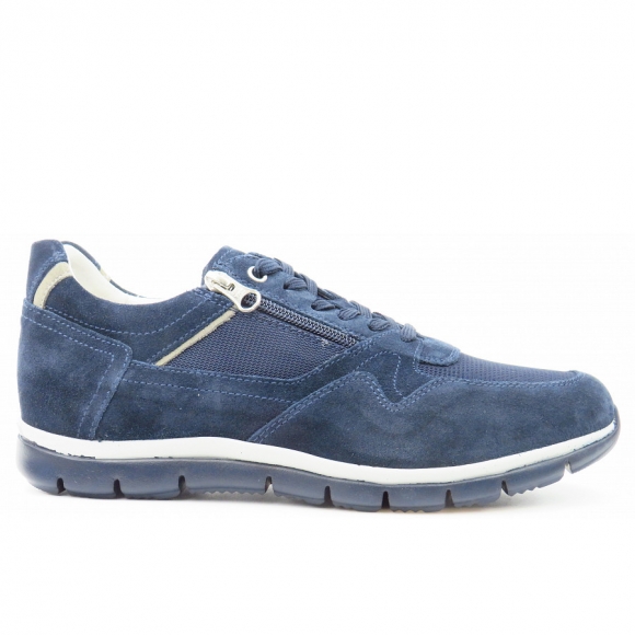 Nero Giardini Reißverschluss Sneaker in blau