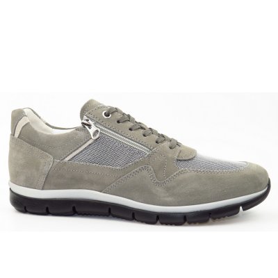 Nero Giardini Reißverschluss Sneaker in grau