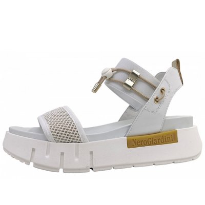 Nero Giardini Sandale in 707 bianco