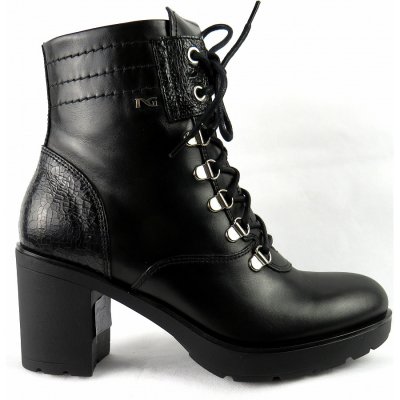 Nero Giardini Leder schwarz Stiefelette in schwarz