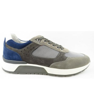 Nero Giardini grau/blau kombi. Sneaker in grau/blau kombi.