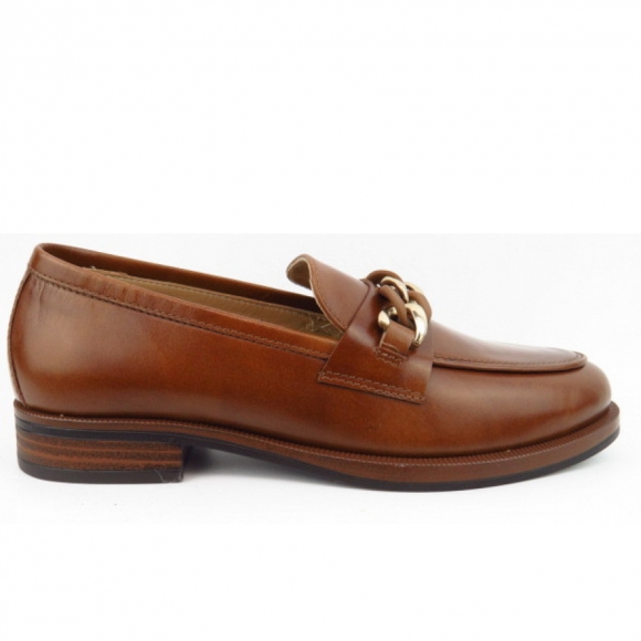 Nero Giardini cuoio Kette Slipper in cuoio