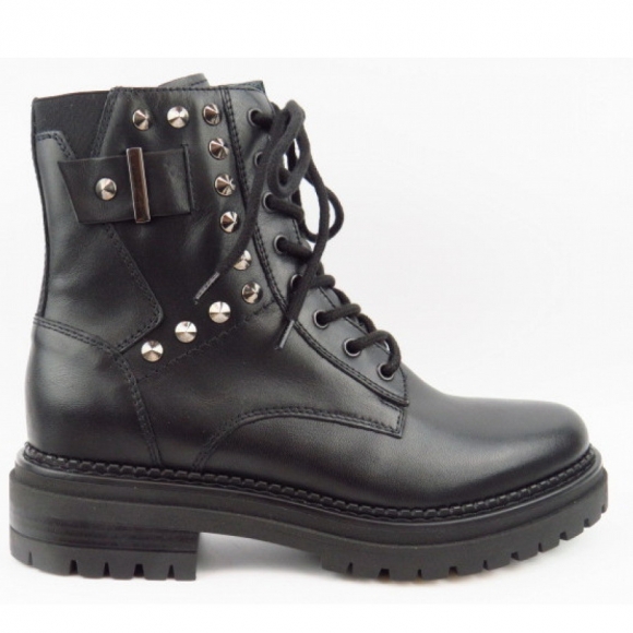 Nero Giardini Guanto nero ZIP Stiefelette in schwarz