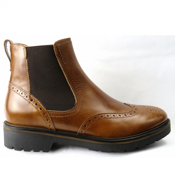 Nero Giardini Manolete cuoio Chelsea Boot in cuoio
