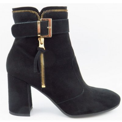 Nero Giardini schwarz Zip gold Stiefelette in schwarz