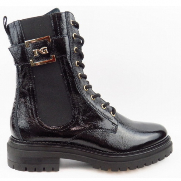 Nero Giardini Naplak nero Stiefelette in schwarz gold