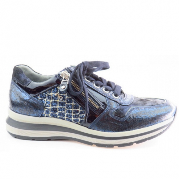 Nero Giardini Crack blue Sneaker in blau
