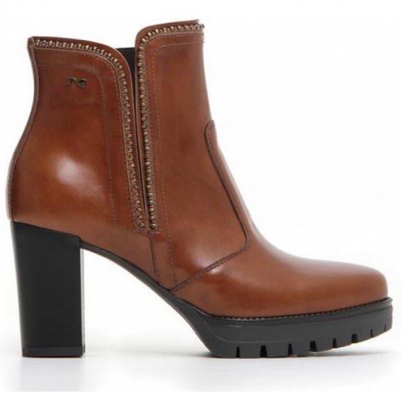 Nero Giardini Manolete cuoio Stiefelette in cuoio