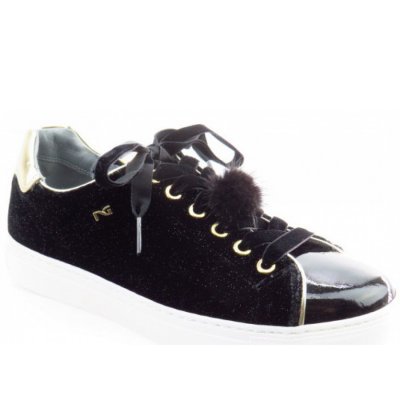 Nero Giardini Vernice nero/gold Sneaker in schwarz/gold Nero Giardini Vernice nero/gold Sneaker in schwarz/gold