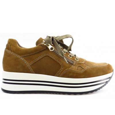 Nero Giardini Velour malto Sneaker in braun