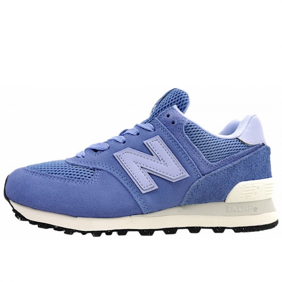 New Balance 574 sportlicher Schnürer in blue indigo BLU