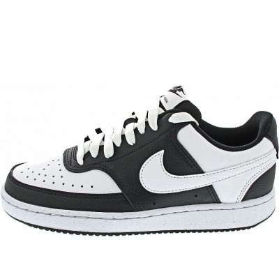 Nike Court Vision Low Next Nat Sneaker in black-white Nike Court Vision Low Next Nat Sneaker in black-white
