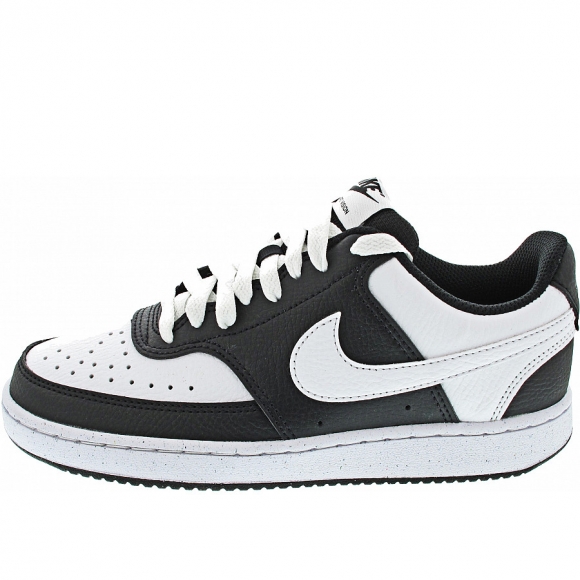 Nike Court Vision Low Next Nat Sneaker in black-white