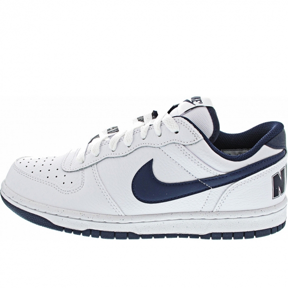 Nike Big Low Sneaker low in white-midnight navy