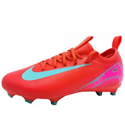 Nike JR ZOOM VAPOR 16 ACADEMY Fußballschuh in Pink/Blau 800