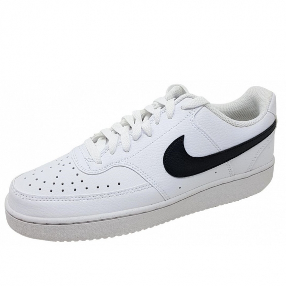Nike Court Vision Low Sneaker in white black