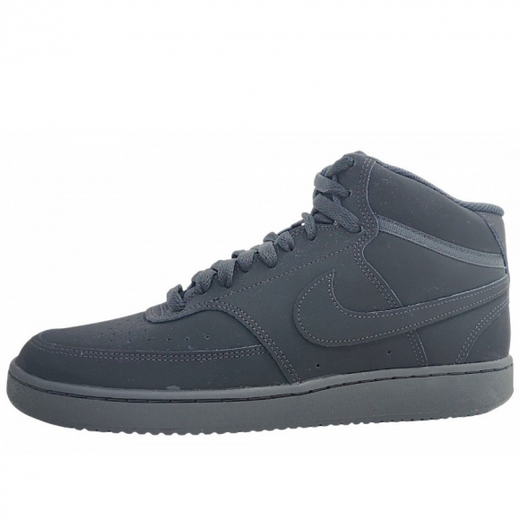 Nike Court Vision Mid sportlicher Schnürer in Black 001