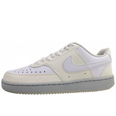 Nike Court Vision Low Next Sneaker in soft pearl/white 005