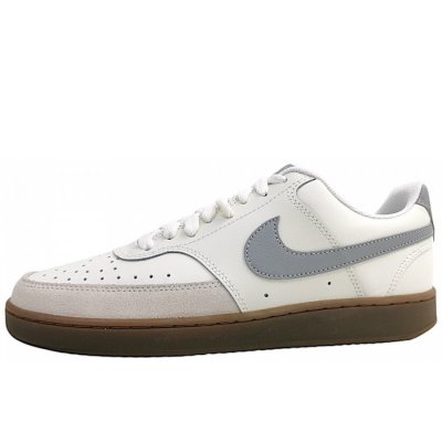 Nike NIKE COURT VISION LOW Sneaker low in white/grey/beige 100 Nike NIKE COURT VISION LOW Sneaker low in white/grey/beige 100