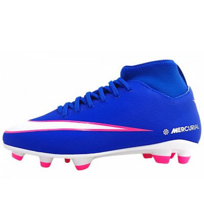 Nike JR Mercurial Superfly Fußballschuh in blue/white 446 Nike JR Mercurial Superfly Fußballschuh in blue/white 446