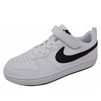 Nike Court Borough Low Q1 Sneaker in white black