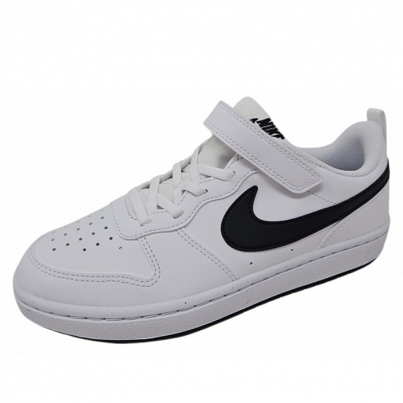 Nike Court Borough Low Q1 Sneaker in white black