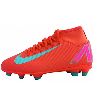 Nike JR SUPERFLY 10 CLUB Fußballschuh in 800- Pink/Blau Nike JR SUPERFLY 10 CLUB Fußballschuh in 800- Pink/Blau