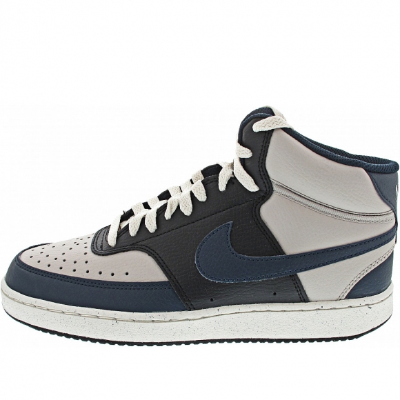 Nike Court Vision Mid Next Nat Sneaker high in lt iron ore-armory navy