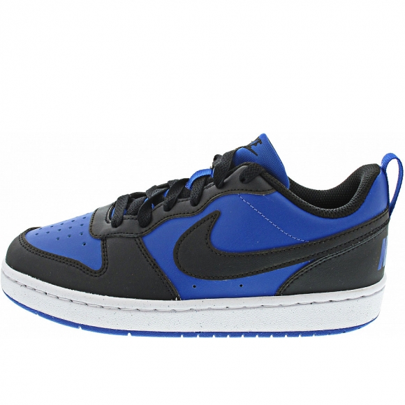 Nike Court Borough Low Sneaker in game royal-blk-wht