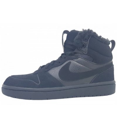 Nike Court Borough Mid Stiefel in 001 Black