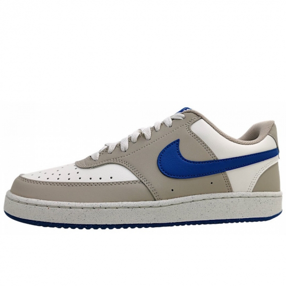 Nike Court Vision Low sportlicher Schnürer in beige/white/blue 103