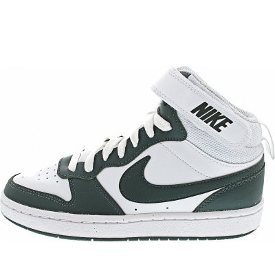 Nike Court Borough Mid 2 Sneaker high in wht-vintage green