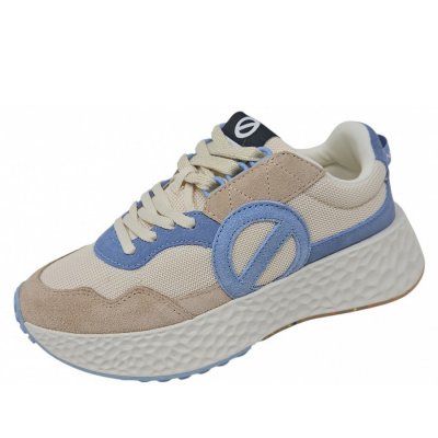 No Name Carter Jogger Sneaker in creme dove smog