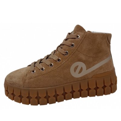 No Name Play Mid Sneaker high in nuts lt. gold
