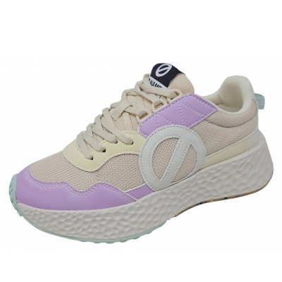 No Name Carter Jogger Sneaker in dove purple yellow