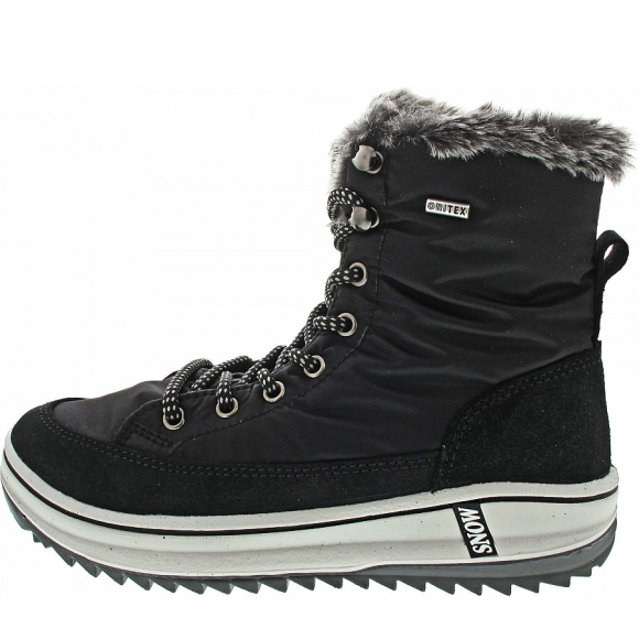 Orion Boots in nero-nero