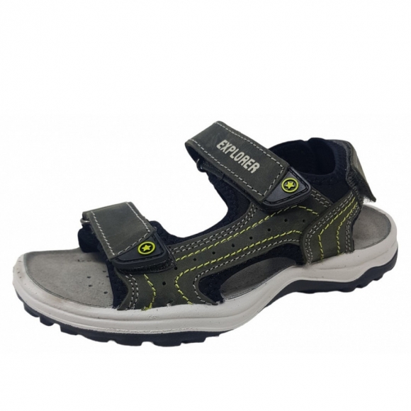 Orion Sandale in olivia truffle fly