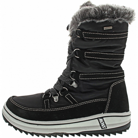 Orion Boots in nero-nero