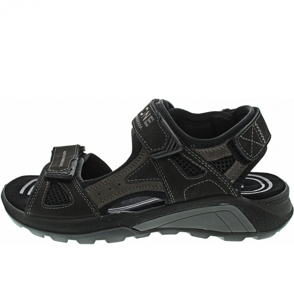 Orion Sandale in black-catrame